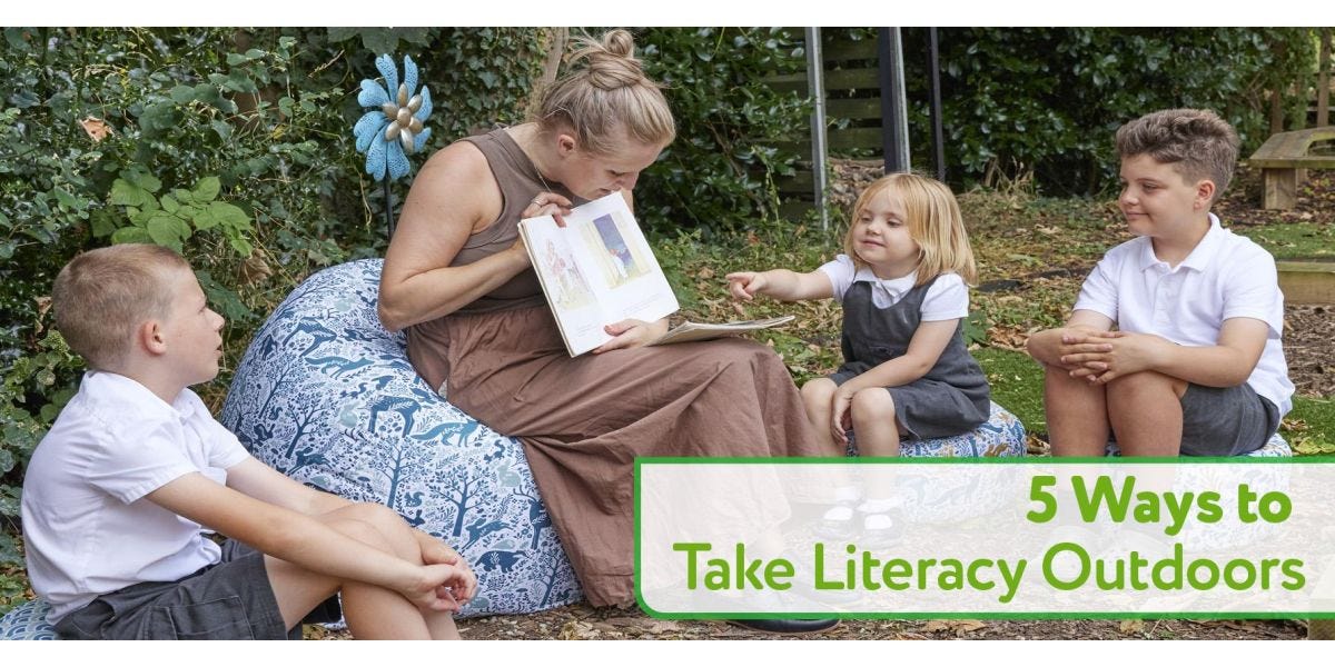 5 Ways to take Literacy Outdoors