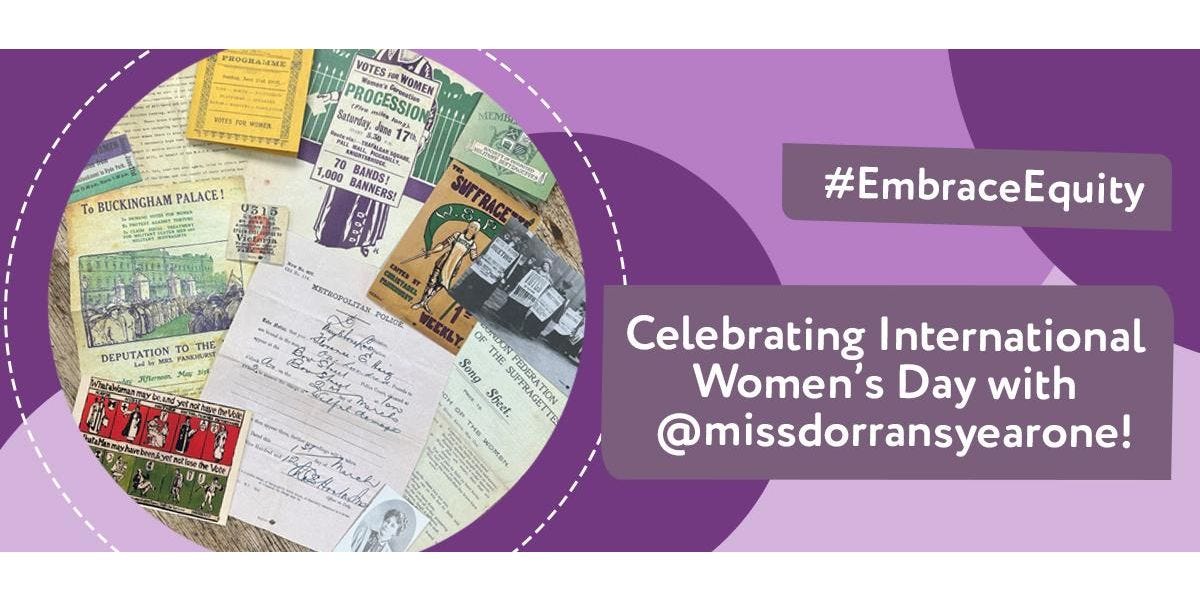Celebrating International Women's Day with @missdorransyearone!
