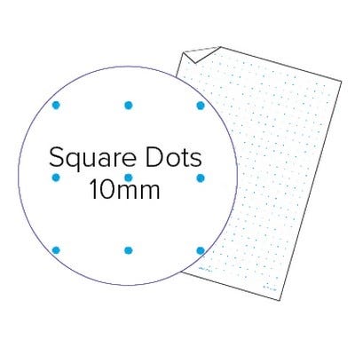 A4 10mm Square Dotted Grid Loose Leaf Scholastic Paper Pack of 250 Sheets