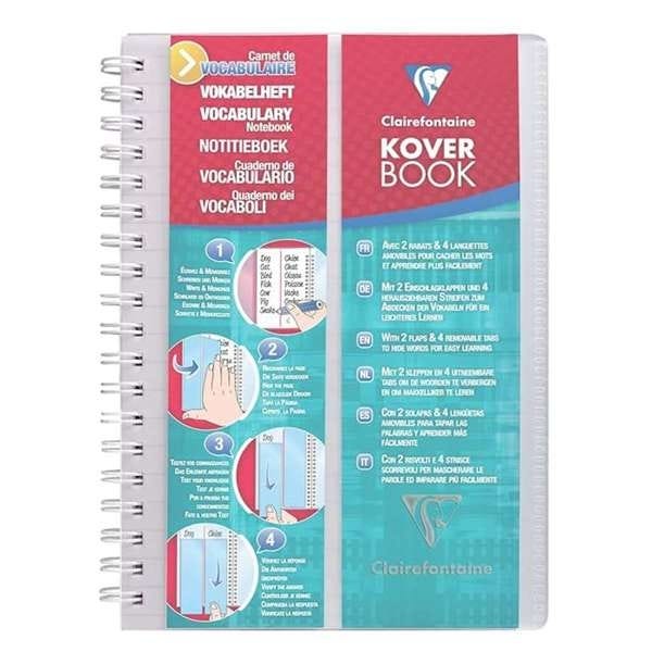 110 x 170mm Vocabulary Notebook 50 Sheets