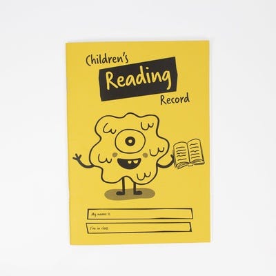 210 x 150mm Reading Record Book 40 Pages Pack of 25