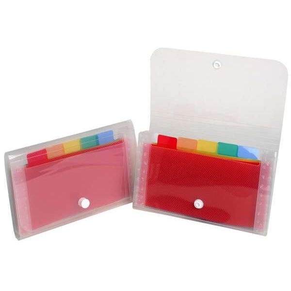 Mini Expanding File Cases 6 Pockets