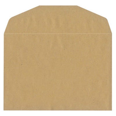 Manilla Envelopes Gummed C6 Box 1000