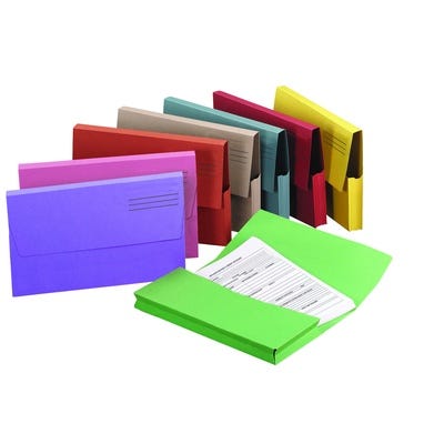 Foolscap Document Wallets Box 50