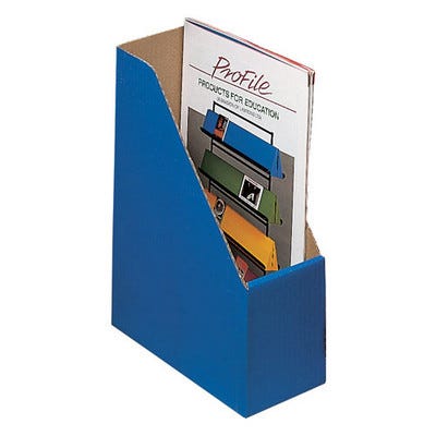 Library Boxes A4 Blue Pack 10