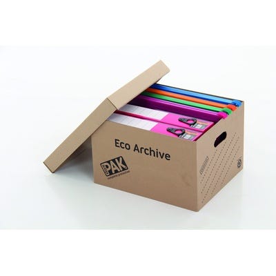 Archive Boxes, Single Walled, 250x330x400mm, Pack 10