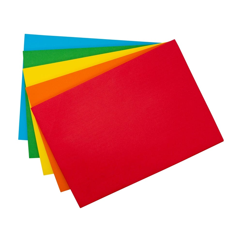 A4 Coloured Copier Paper Strong Colours Box 5 Reams