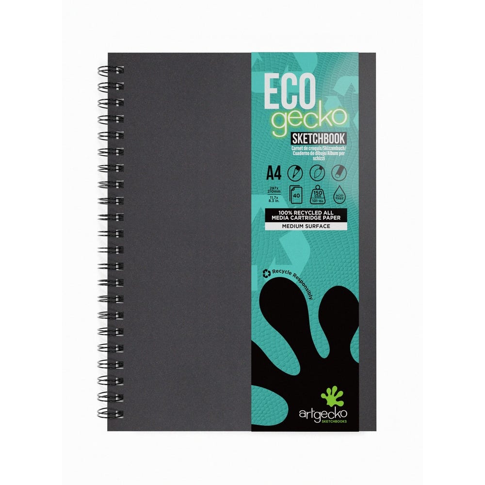 A4 Portrait Eco Artgecko Sketchbook