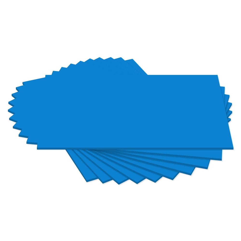 A4 Coloured Card Light Blue Pack of 50