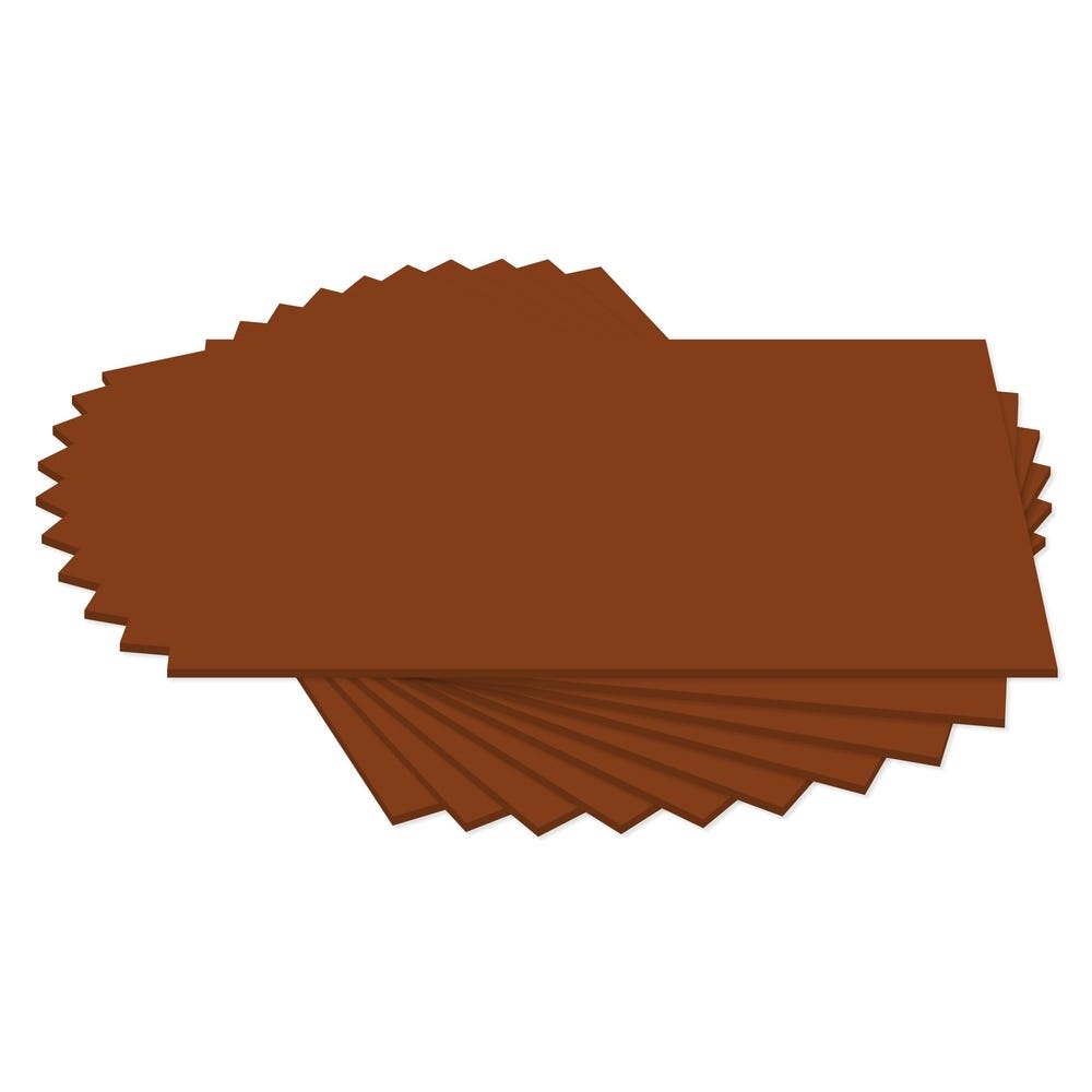 A4 Coloured Card Brown Pack of 50