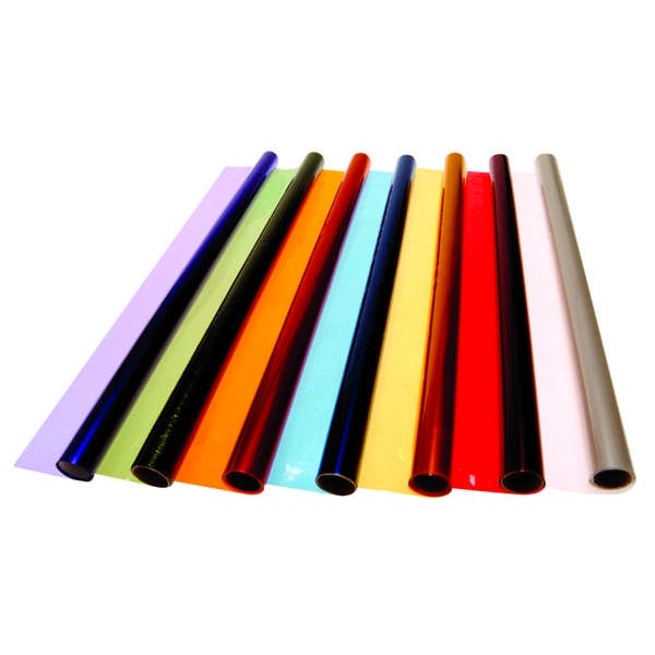 500mm x 4.5m Coloured CellophaneRed