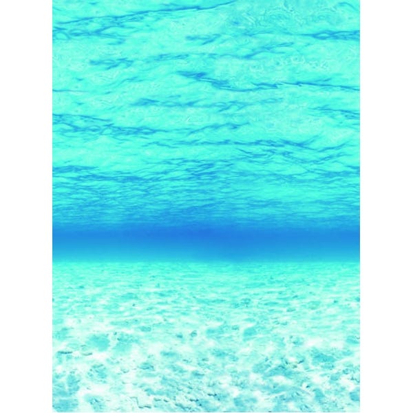 1218mm x 15m Fadeless Poster Paper Roll Blue Ocean