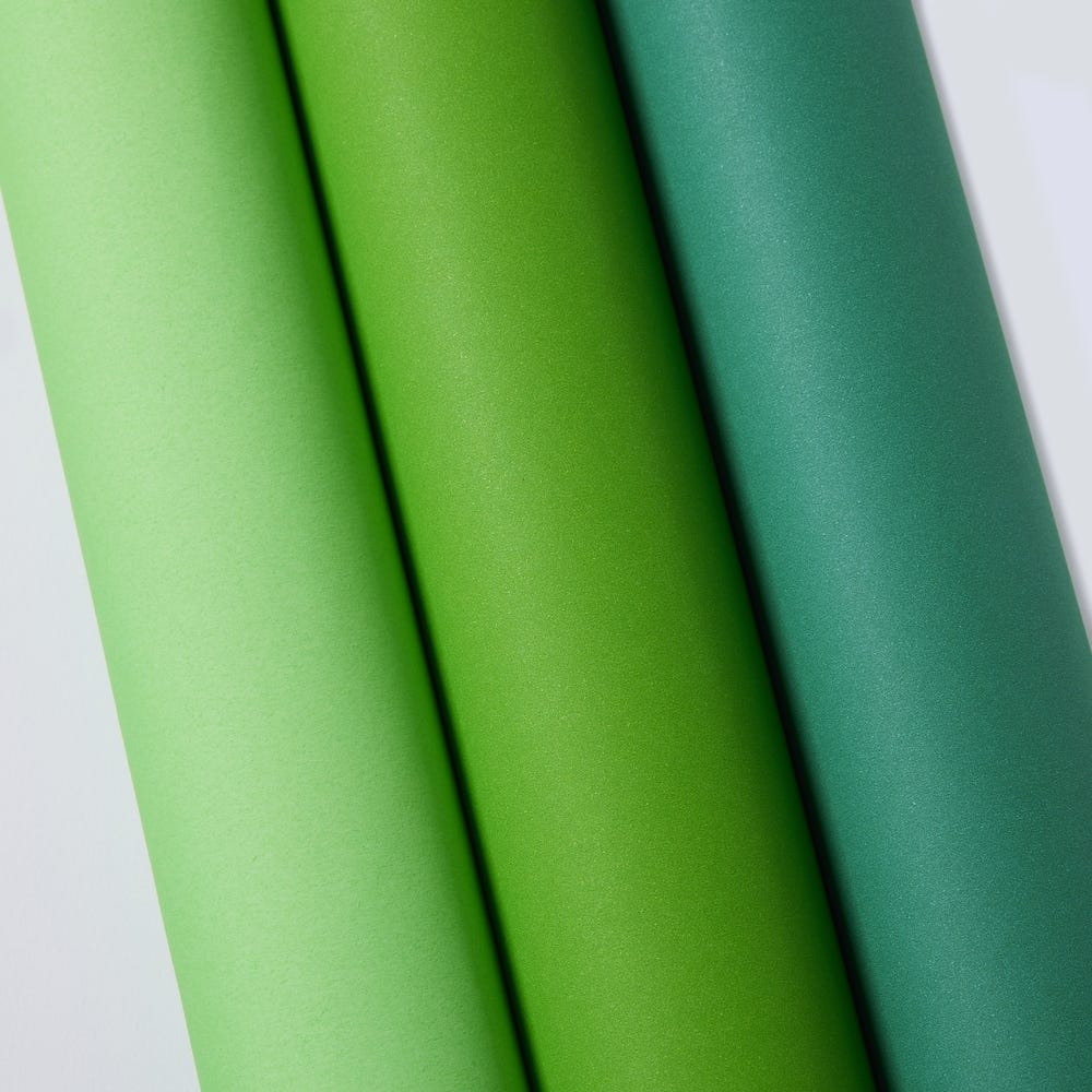 760mm x 10m KCS Green Poster Paper Rolls Pack of 3