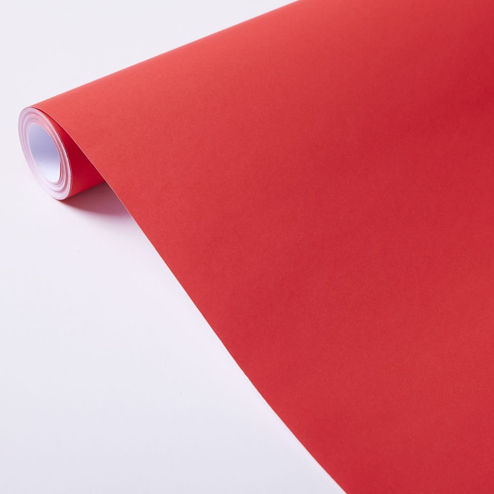 KCS Poster Paper Roll 760mm x 10m Red
