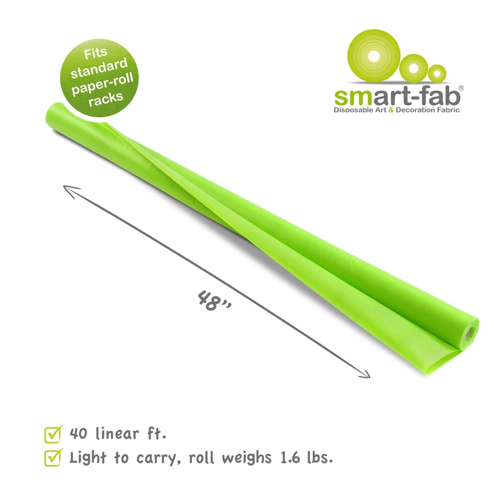 Smart-Fab Roll 1.22 x 12.2m - Apple Green