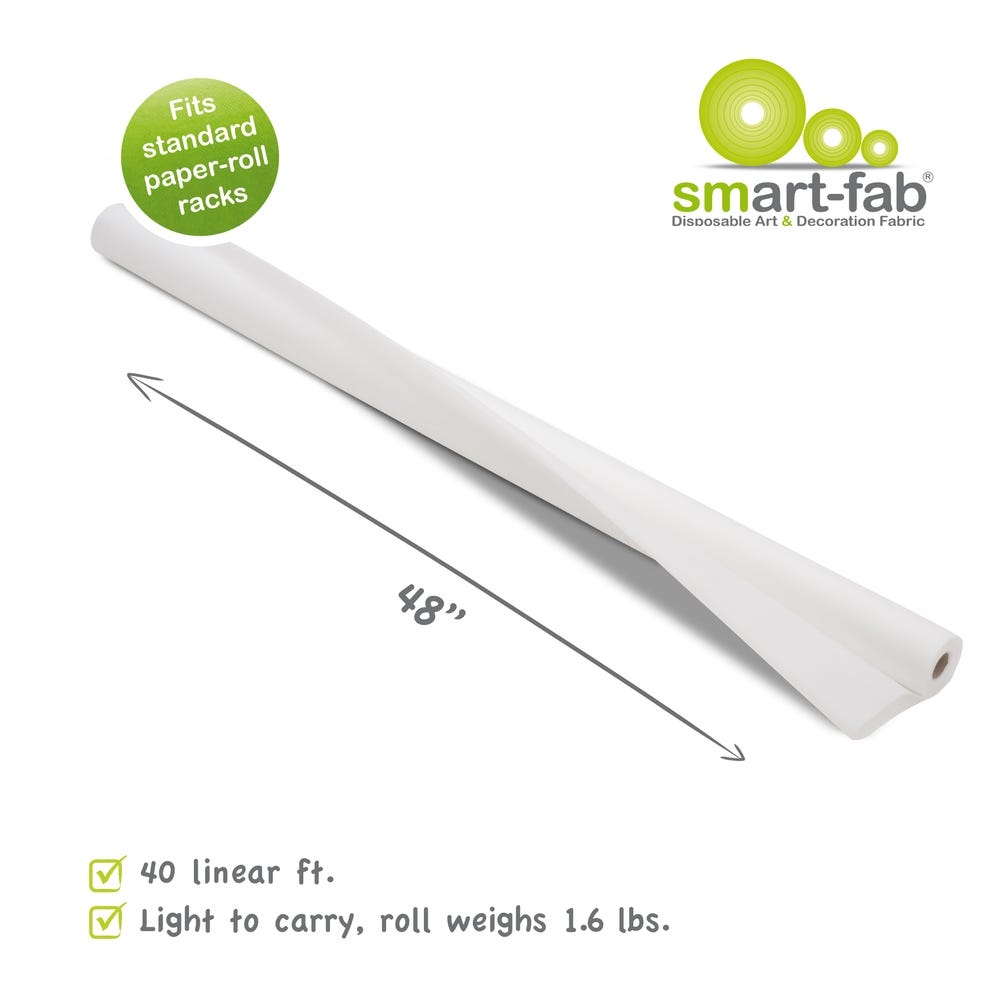 Smart-Fab Roll 1.22 x 12.2m - White