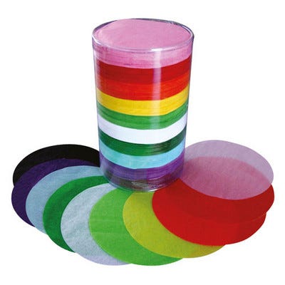 Tissue Paper Tower Circles Assorted Pack 4600
