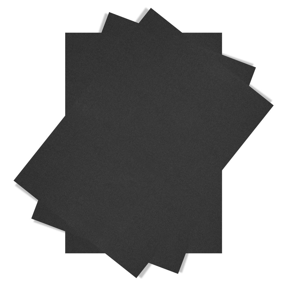 Paper Sugar Sheets Black A2 100gsm, Pack of 100