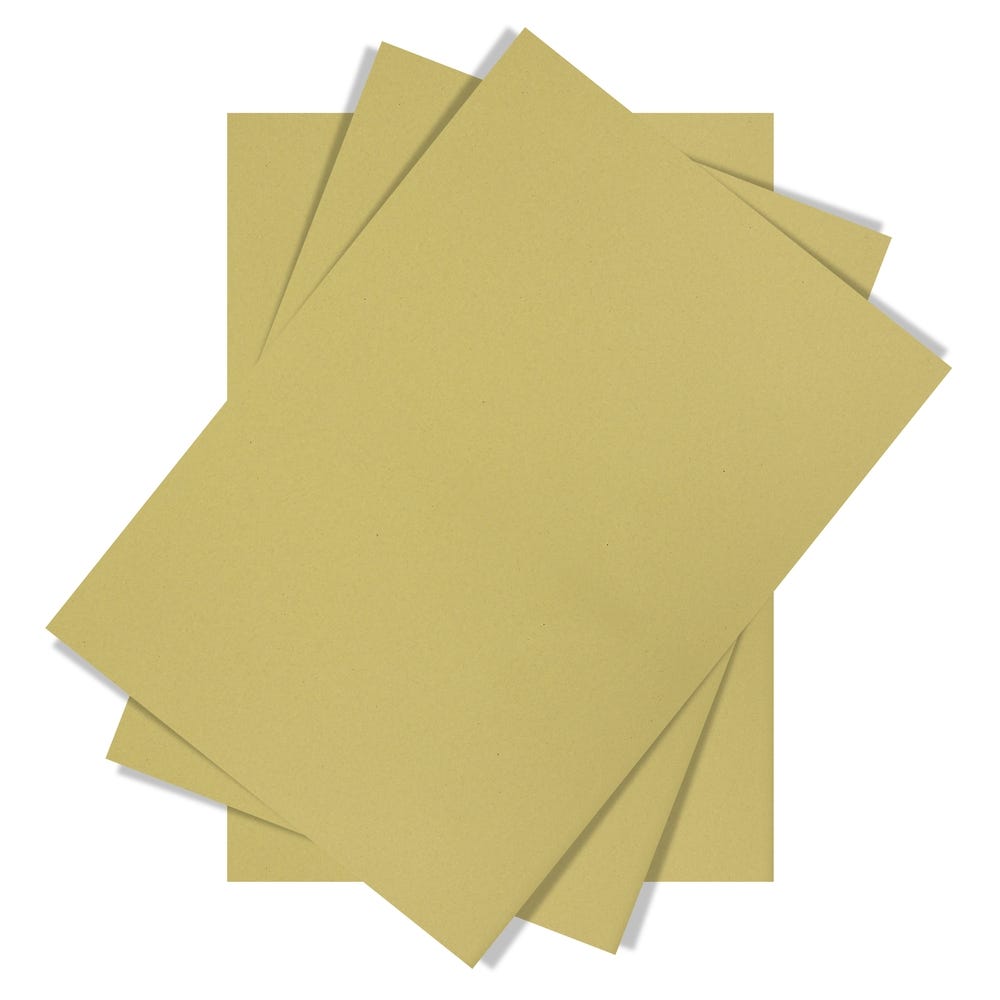 Paper Sugar Sheets, Yellow, A2, 100gsm, Pack of 100