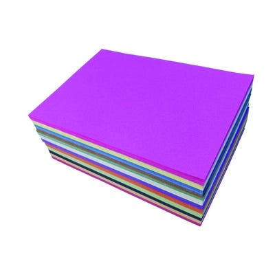 Activity Ppr, 80gsm, 10 Asst Col, 228x305mm, Pk200