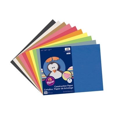 Activity Ppr, 80gsm, 10 Asst Col, 305x457mm, Pk100