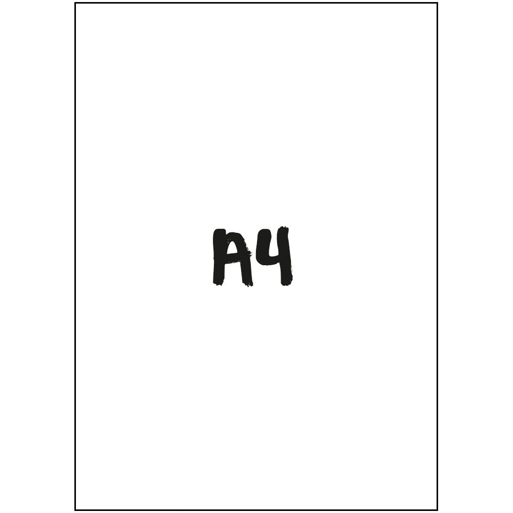 A4 Mounting Card 300gsm Pack of 100