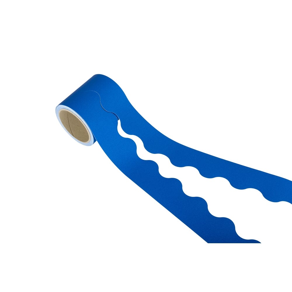 Fade Resistant Card Border Rolls Ultra Blue Each