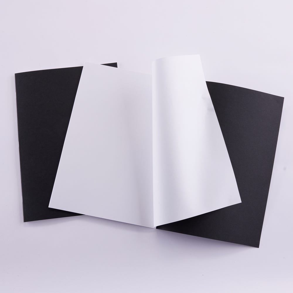 A4 KCS Stapled Sketchbook Portrait Pack of 50
