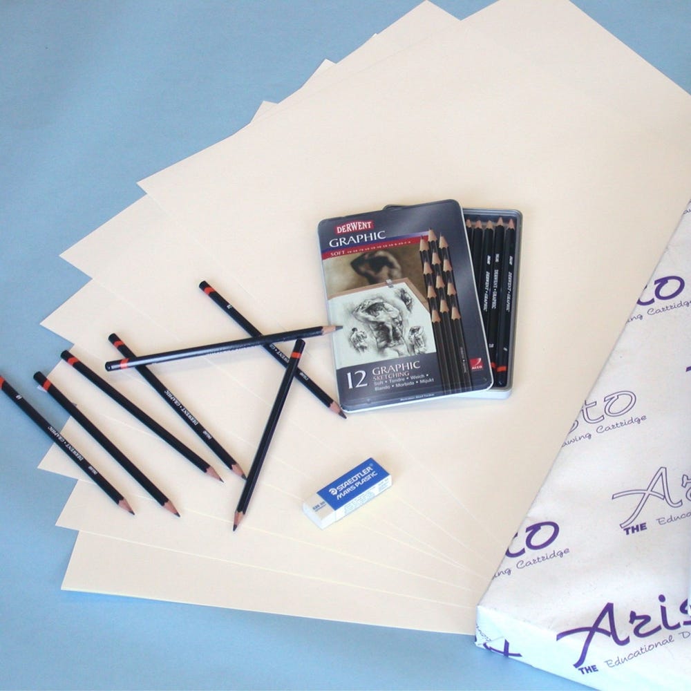 Drawing Cartridge A1 White 135gsm Pack of 250