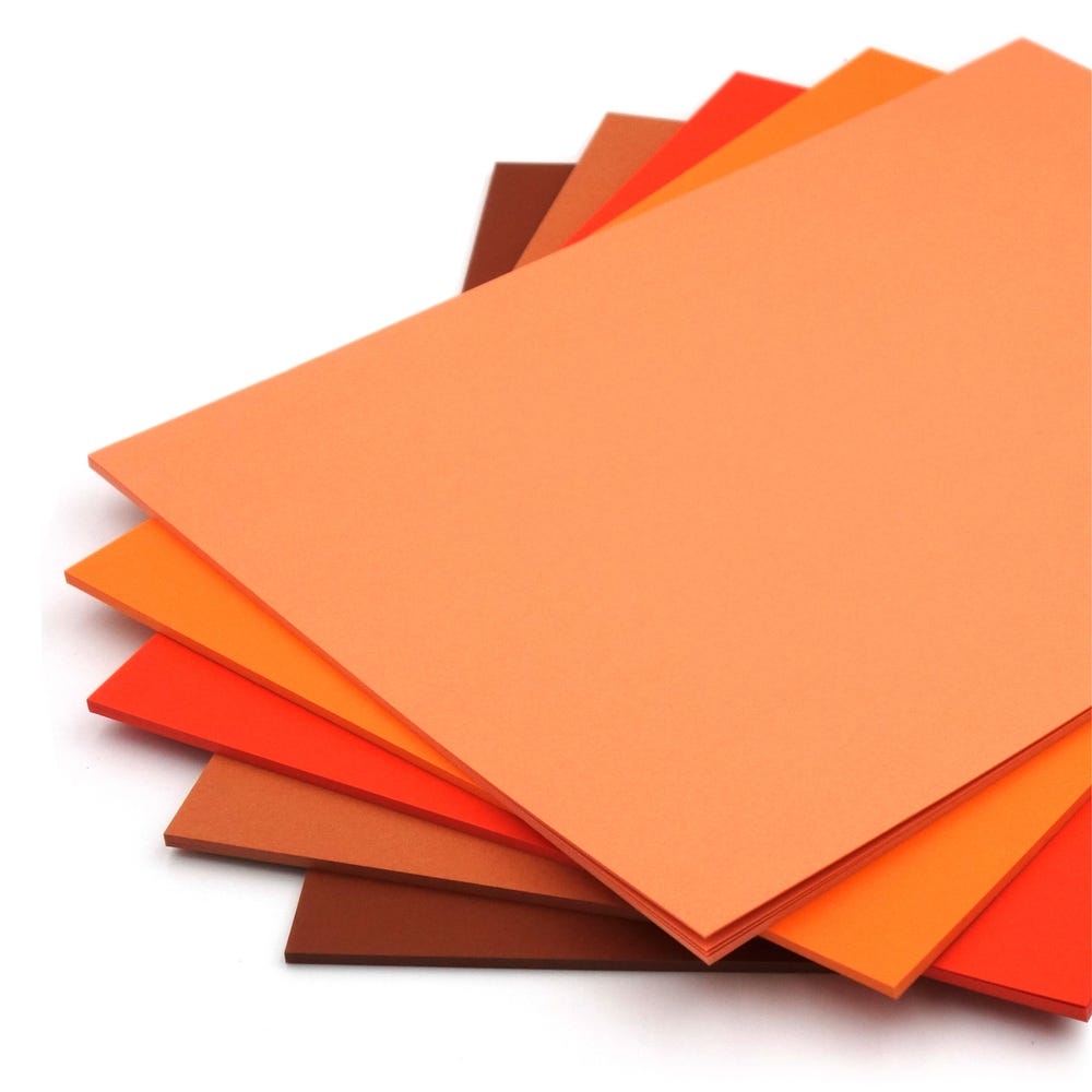SRA3 Rothmill Orange Tones Card Pack of 50