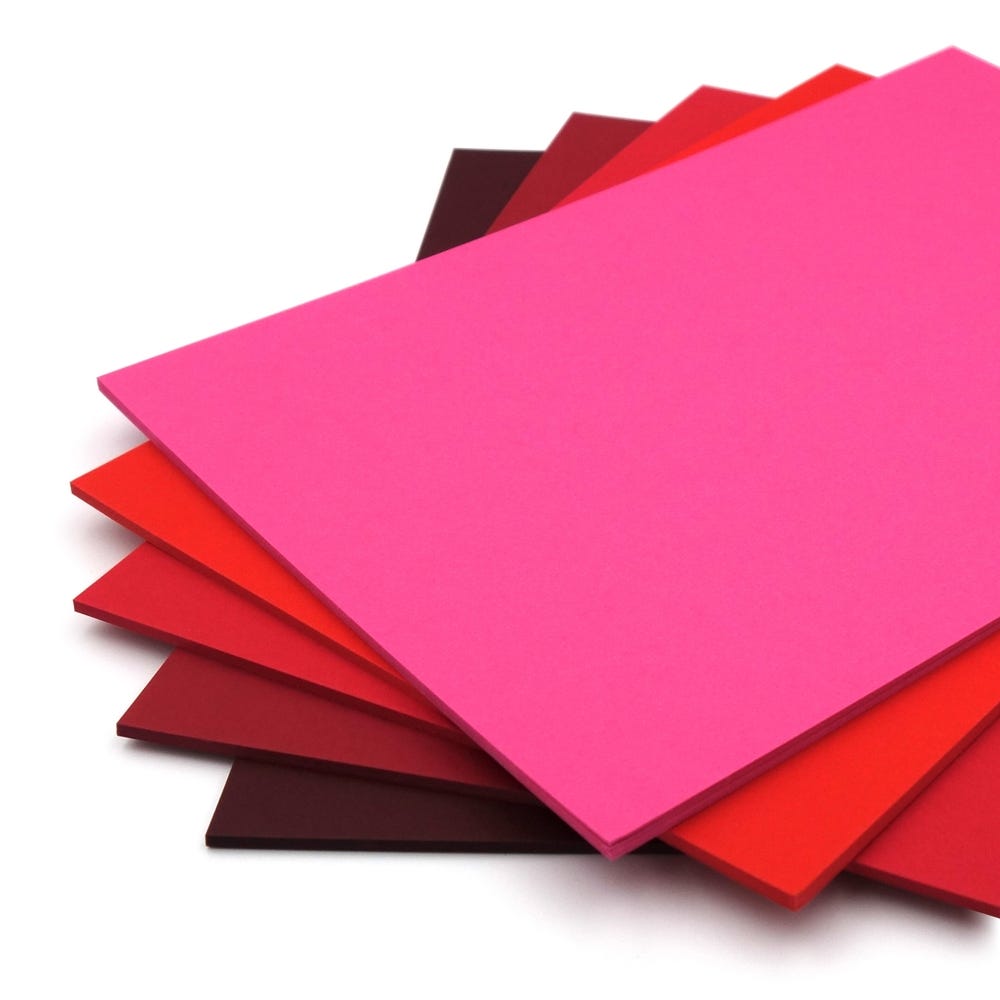 SRA3 Rothmill Red Tones Card Pack of 50