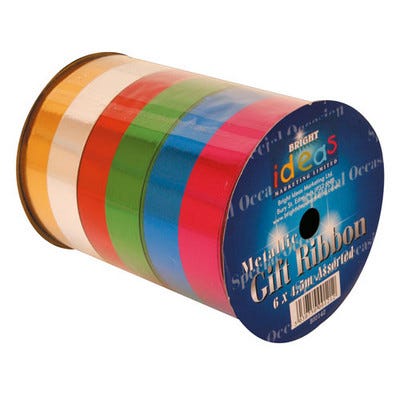 Gift Ribbon Assorted Pack 6