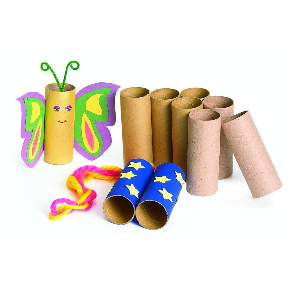 Recycled Craft Rolls - Pack 24
