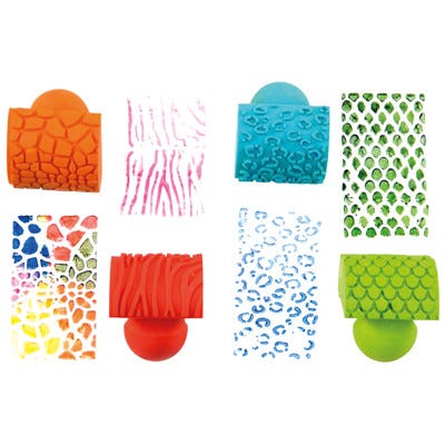 Animal Rocker Stampers Assorted Set 4