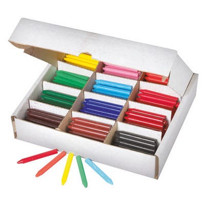Standard Wax Crayons Assorted Colours Pack of 288