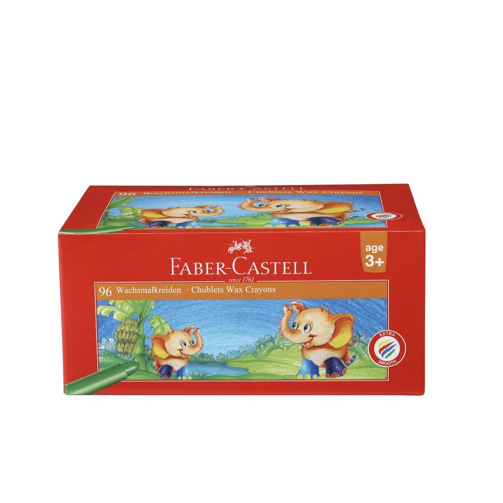 Faber-Castell Chublet Crayons Pack of 96