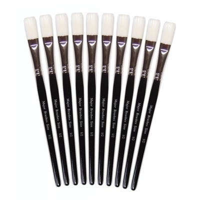 Synthetic Sable Paint Brushes 1/2