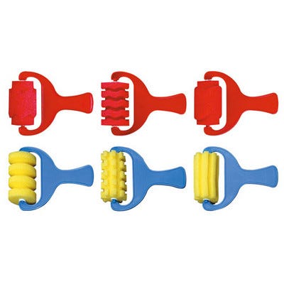 Foam Rollers Assorted Set 6