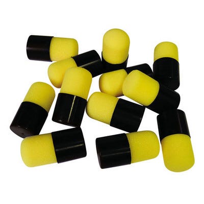 Mini Dabber Set Black/Yellow Pack 12