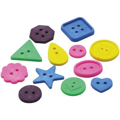 Craft Buttons Assorted Pack 425