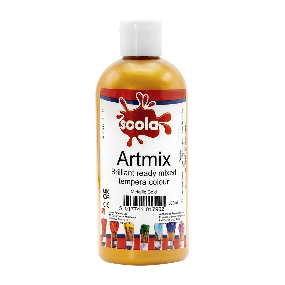 Metallic Ready Mixed Paint 300ml