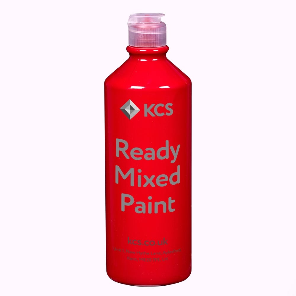 KCS Ready Mixed Paint Crimson 600ml