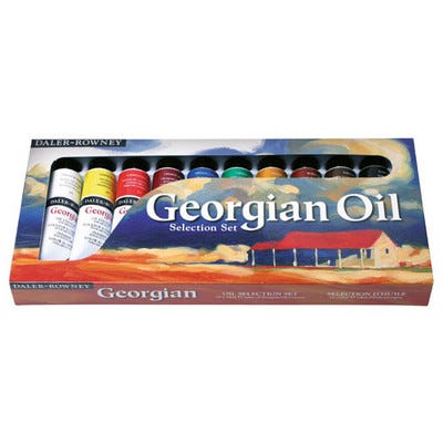 Daler Rowney Georgian Oil Assorted Set 10