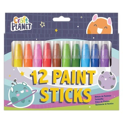 Paint Sticks Assorted Set of 12