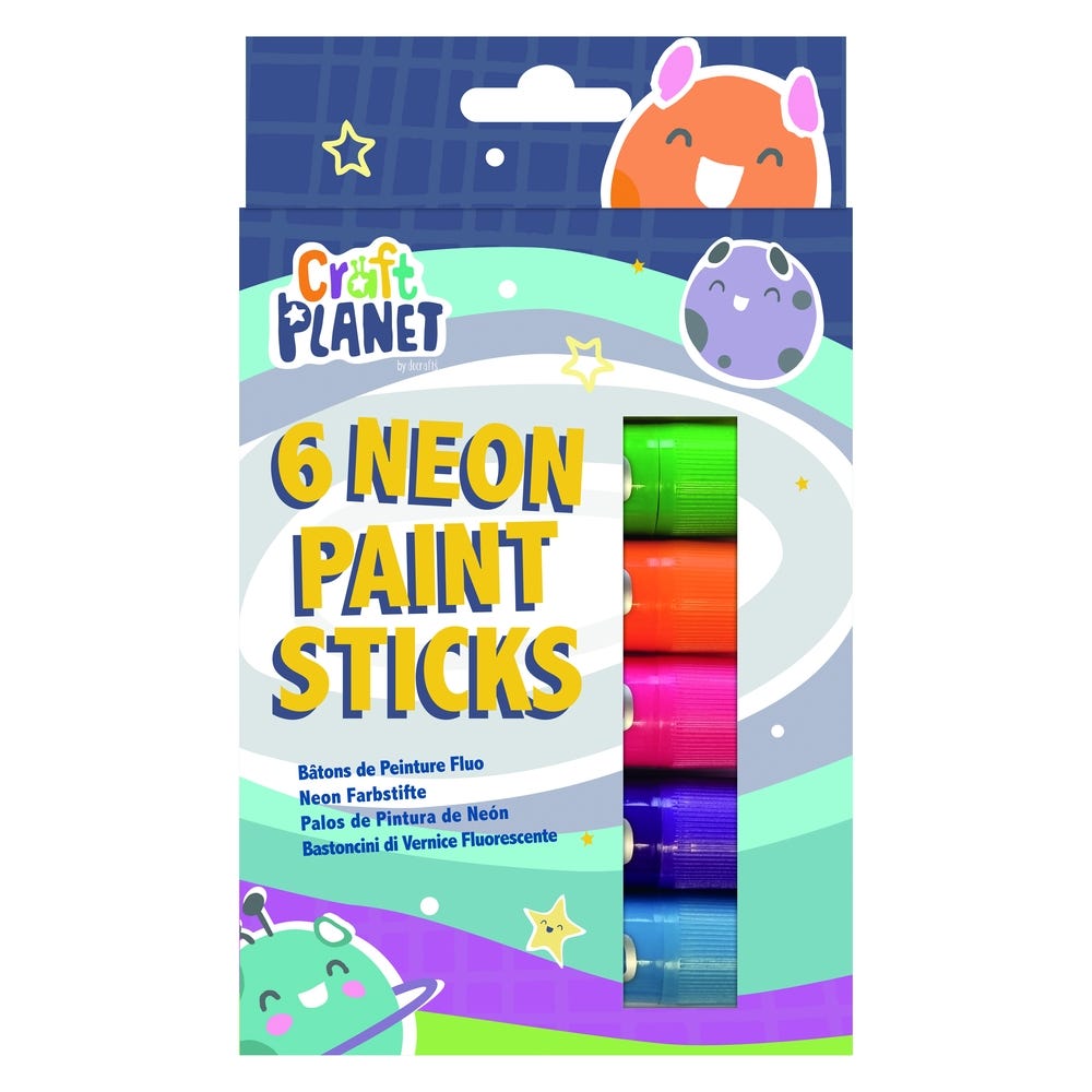 Paint Sticks Glow 6 Pack