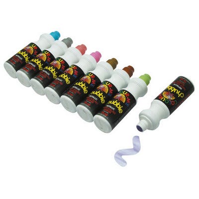 Chubbie Metallic Paint Markers Assorted Pack 8