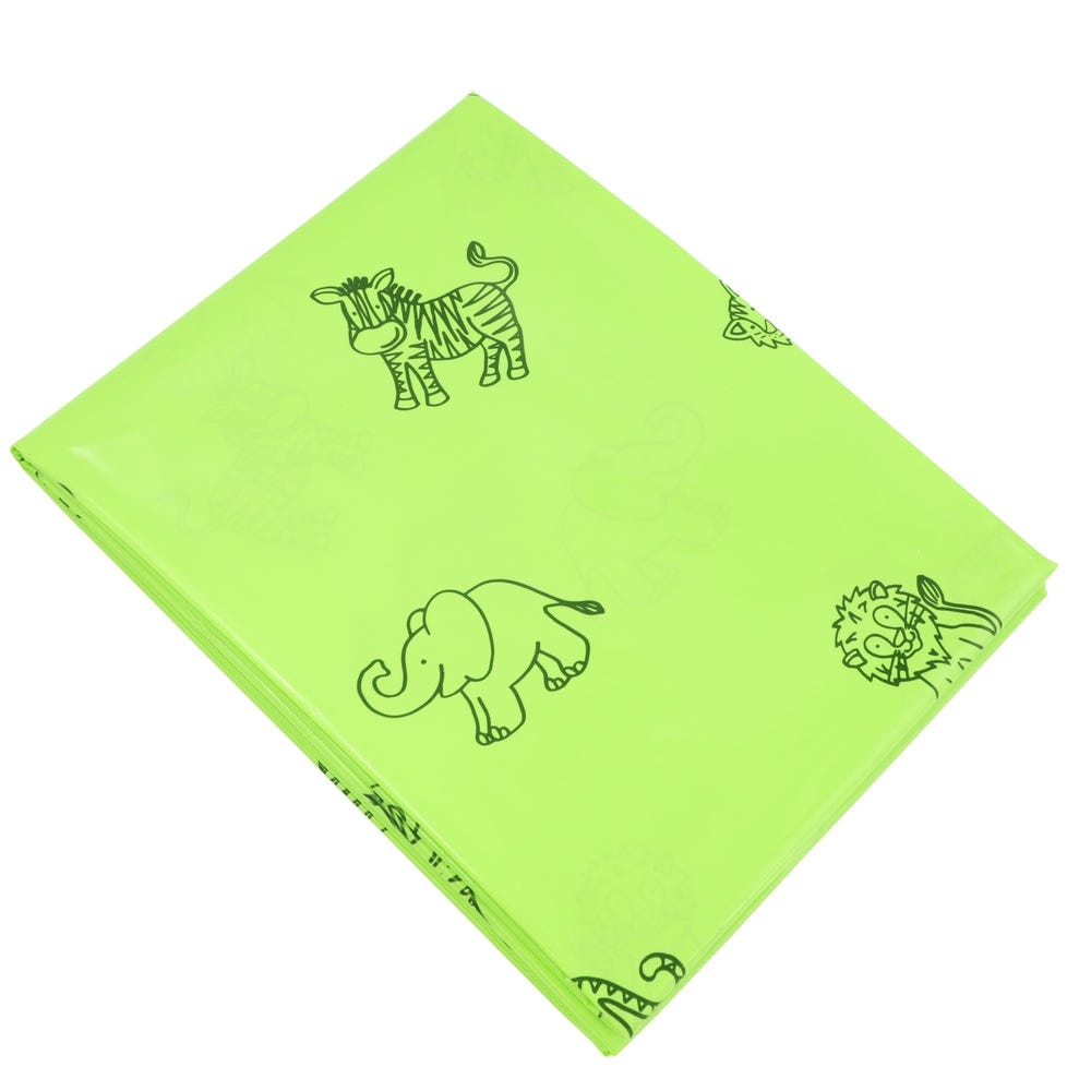 Green Patterned Splash Mat, Each