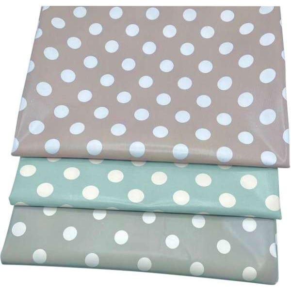 1.4m x 1.7m Pastel Spot Patterned Table Covers Pack of 3