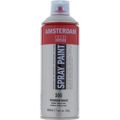 Amsterdam Spray Paint Titanium White