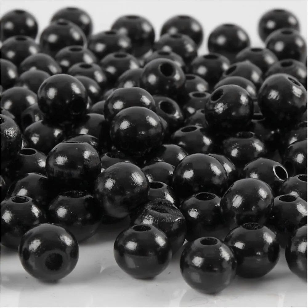 Wooden Beads Black